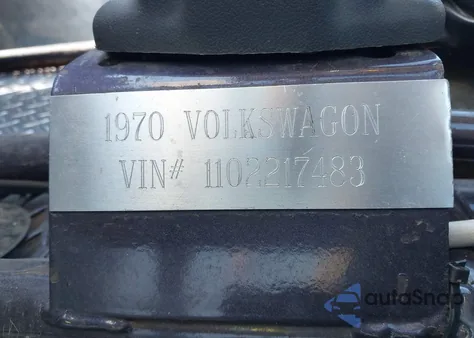 1970 Volkswagen Beetle from USA, damaged, VIN 1102217483